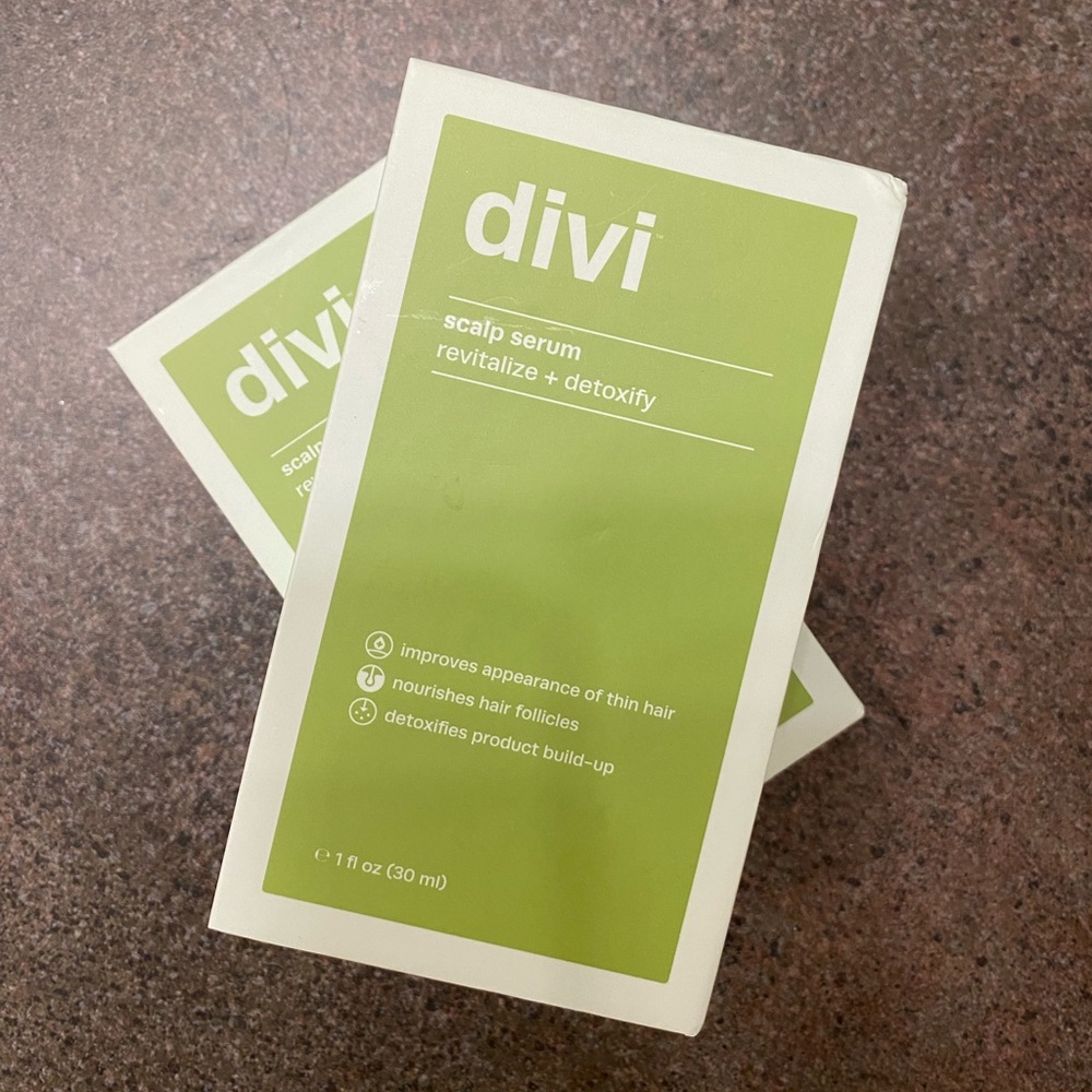 2 BOXES Divi hair growth serum
